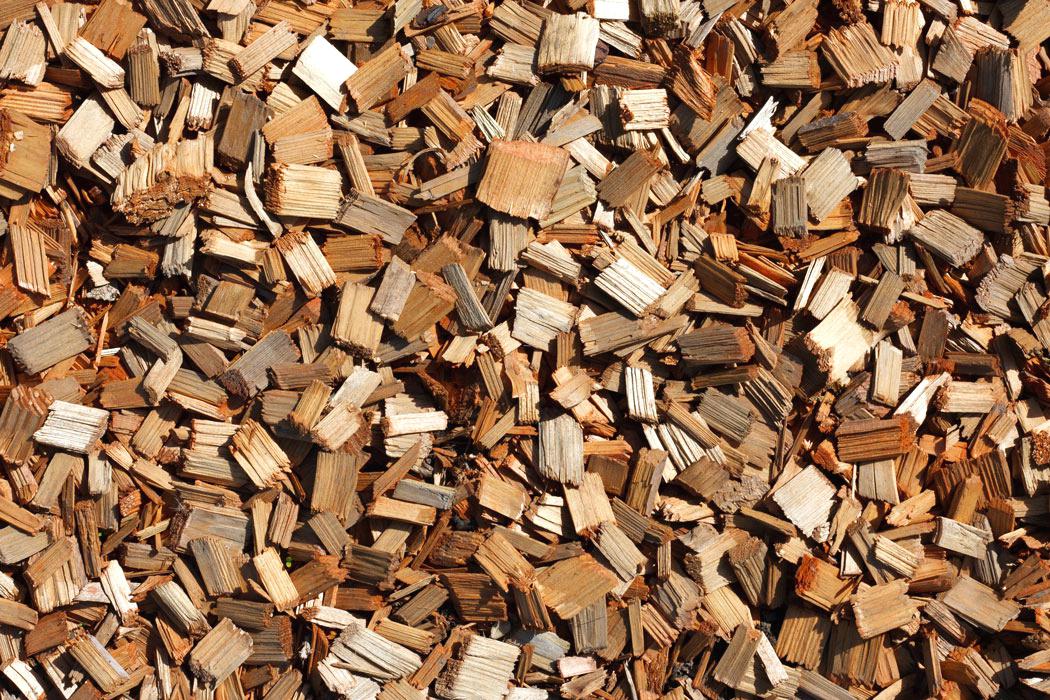 wood chips